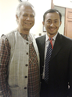Karim & Nobel Prize Winner Mohammed Yunus